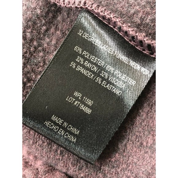 32 Degrees Heat Funnel Neck Top Womens Size M - Picture 5 of 12